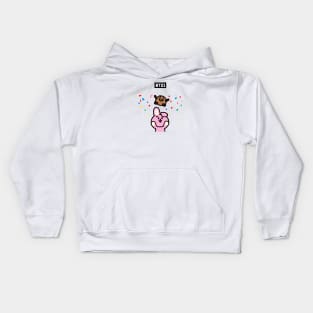 bt21 bts exclusive design 12 Kids Hoodie